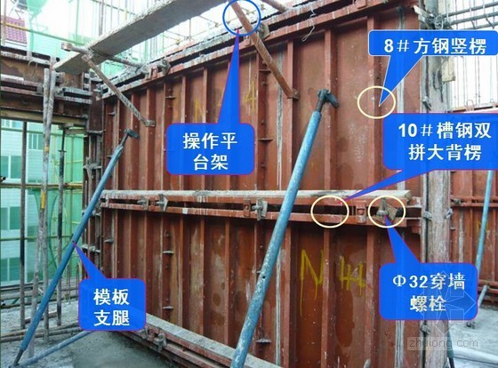 特殊技术总结资料下载-[陕西]住宅楼工程剪力墙大钢模施工技术总结