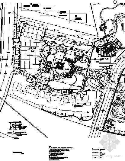 景观给排水设计图资料下载-某住宅区一期景观给排水设计图