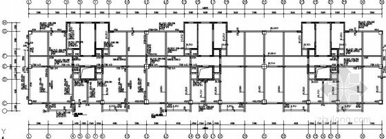 高层钢结构框架施工图资料下载-高层框架-剪力墙住宅结构施工图