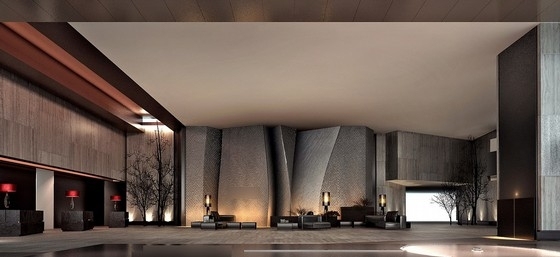 商务酒店室内方案图资料下载-[广州]CBD高端商务酒店陈设艺术设计方案图