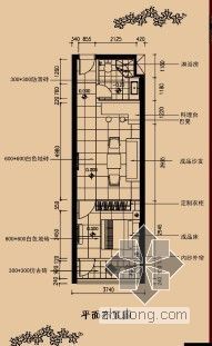 Loft居室设计资料下载-现代一居室设计