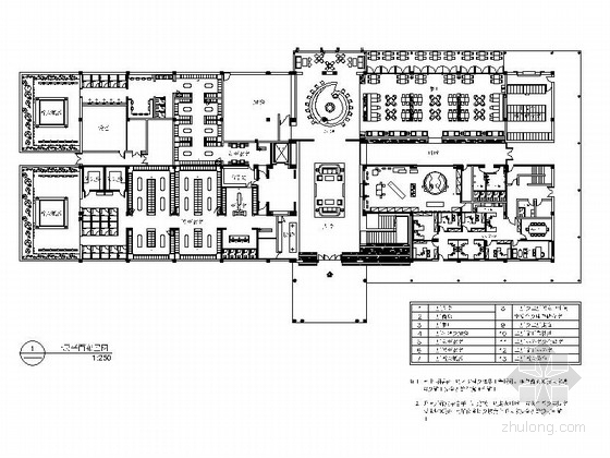 东南亚室内装修风格资料下载-[广东]印度风情高尔夫会所室内装修CAD施工图（含效果图、实景图）