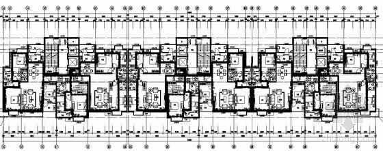 广东省地区高层住宅图纸资料下载-某高层住宅采暖图纸