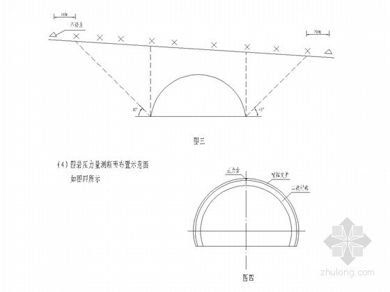 隧道测点布置图资料下载-隧道施工现场监控量测设计图