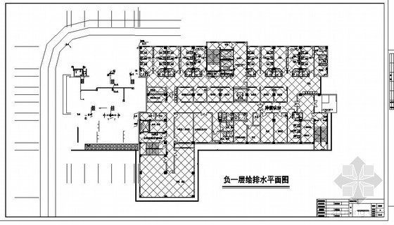 医院住院大楼建筑图纸资料下载-重庆市某医院住院部大楼扩建工程给排水竣工图