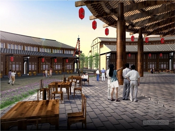 [青岛]茶文化博览园区景观规划设计方案-景观效果图