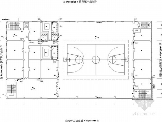 大田湾全民健身中心资料下载-[辽宁]全民健身活动中心给排水及消防施工图