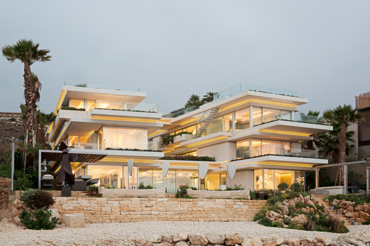 住宅设计su海边资料下载-万漪景观分享-海边的东方住宅 Villa Kali