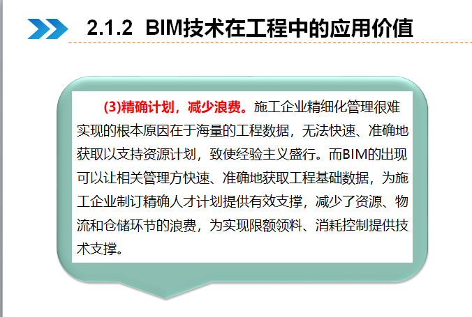 西交大BIM建模——BIM技术的应用-BIM应用价值