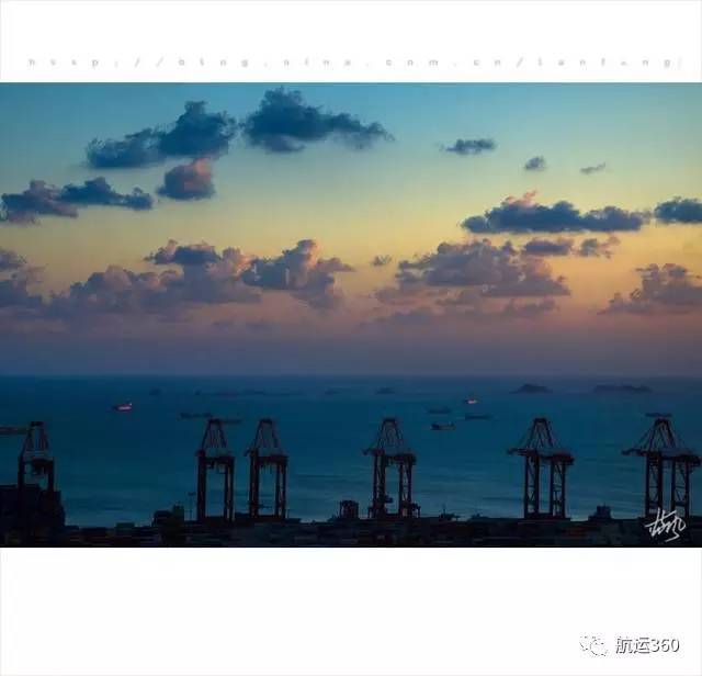 从上海洋山深水港看中国第一座外海跨海大桥——东海大桥_14