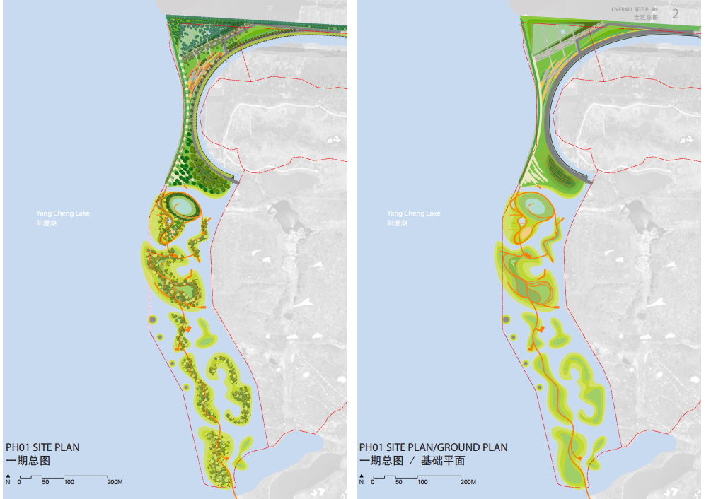 [江苏]滨水筑巢岛屿湿地公园景观设计方案(生态修复的典范)