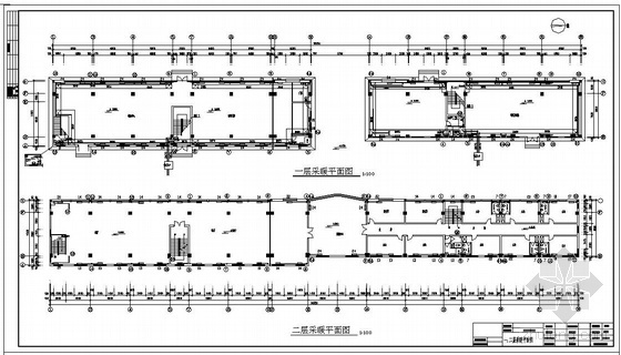 水厂办公综合楼设计资料下载-办公综合楼采暖设计图