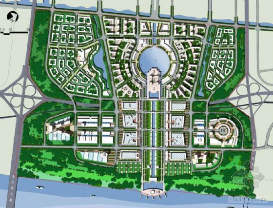 滨水区概念性城市设计资料下载-[武汉]滨水区概念性城市设计