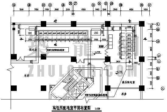 商场低压配电系统图资料下载-三十层商住楼配电系统图