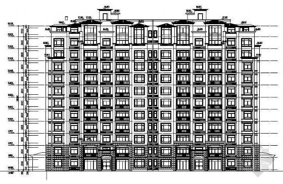 小高层全套结构图纸资料下载-某小高层住宅楼建筑结构设计图纸