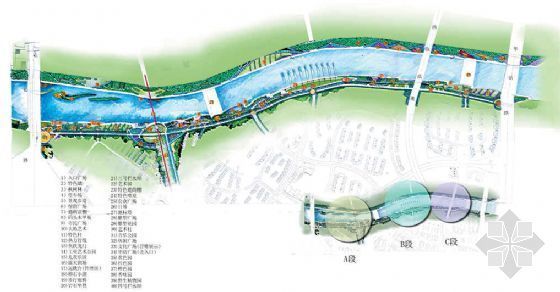 滨河亲子景观设计方案资料下载-西安浐河滨河公园景观设计方案
