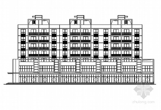 驻马店施工图资料下载-[驻马店]某宜居经济适用房小区（2号楼）建筑施工图