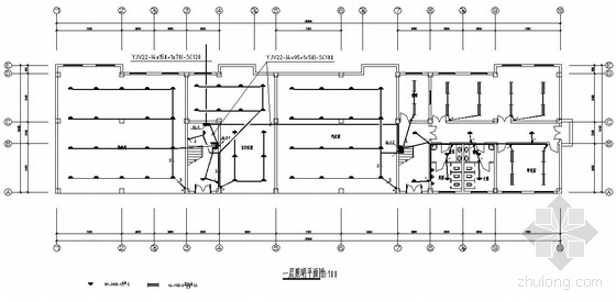 检察院综合布线施工方案资料下载-检察院大楼电气图纸