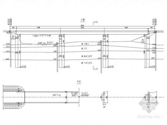 20米桥图纸资料下载-3×20米钢筋砼T形梁桥全套施工图（26张）