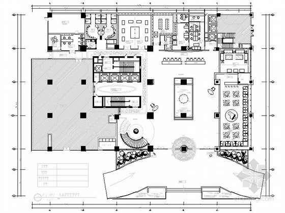 5会议室室内装修施工图资料下载-[贵州]投资3亿地标性五星级综合性商务酒店室内装修施工图（含效果）