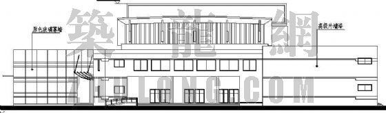 食堂餐厅设计方案资料下载-某中学食堂建筑设计方案