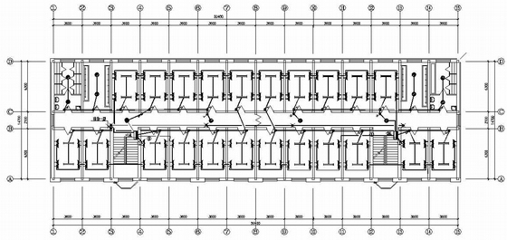 学校宿舍楼电气图资料下载-某学校宿舍楼及食堂电气图纸