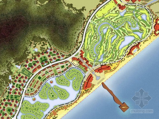 坎昆度假区规划设计资料下载-[广州]旅游度假区总体规划设计