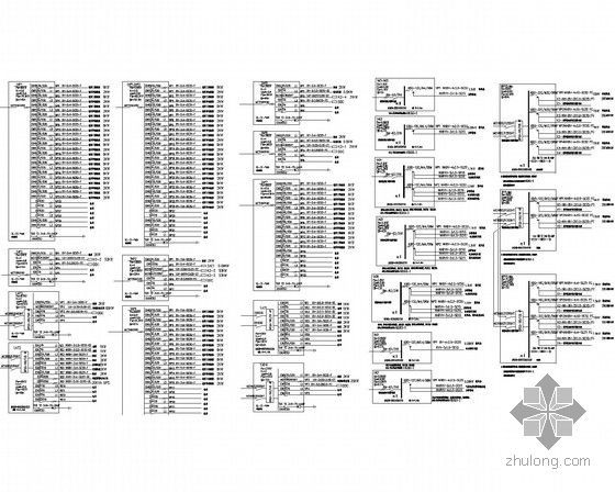 [西藏]博物馆电气全套图(甲级院设计)-配电系统图
