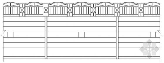 围墙门混凝土结构资料下载-围墙结构详图