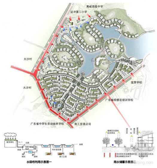 [南海]住宅小区景观规划方案设计-3