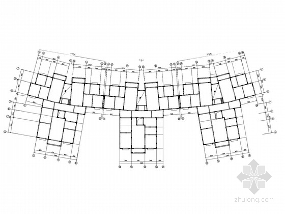 桩筏基础图资料下载-14层剪力墙住宅结构施工图(桩基础+筏板基础)