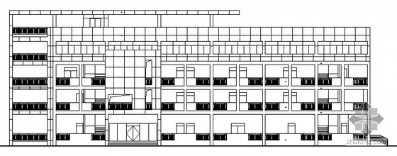 办公楼厂房效果图资料下载-[南京]某厂房办公楼建筑施工图（含建筑节能计算报告书）