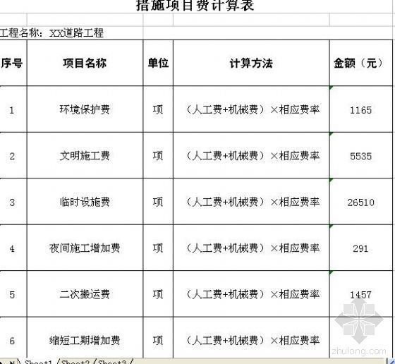 道路工程清单列项资料下载-某道路工程清单报价书