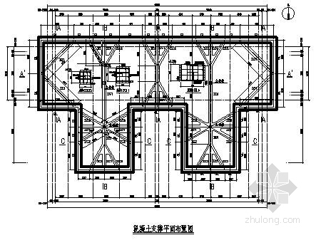 自来水厂砂率池施工图资料下载-[上海]某自来水厂深基坑支护设计施工图