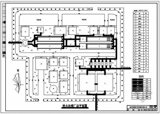 小型污水厂课程设计资料下载-兰州某市给水处理厂课程设计