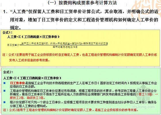 建筑安装工程费用构成资料下载-[湖北]2013版建筑安装工程费用项目组成宣贯讲义