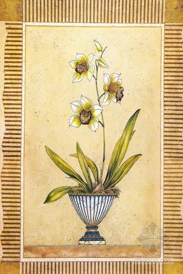 装饰花卉油画资料下载-植物花卉装饰画