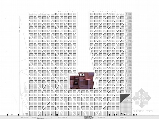 国际风格文本资料下载-[四川]大型现代风格商业广场建筑设计方案文本（世界知名设计师）