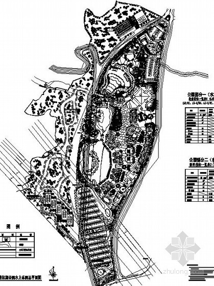 滑板主题公园施工图资料下载-[重庆]某主题公园修建性详细规划施工图