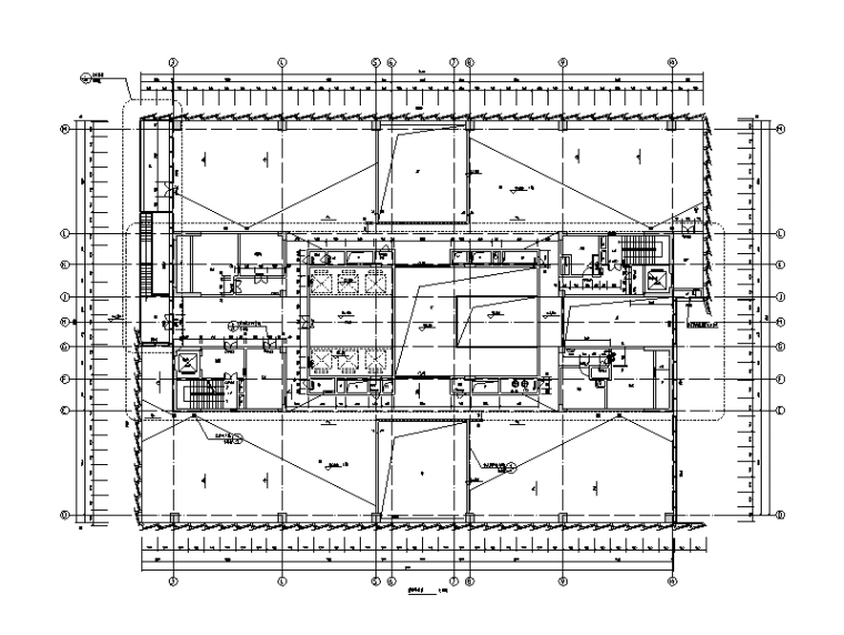底层建筑结构施工图图纸资料下载-[深圳]33层超高层办公楼建筑结构施工图2015