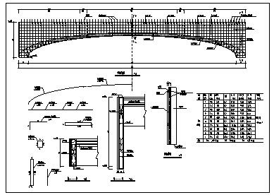 景观桥全套施工-景观桥施工图