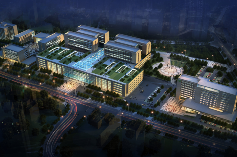 2018方案文本资料下载-江南医院建筑设计方案文本+CAD
