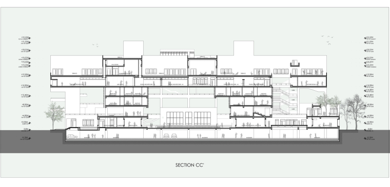 印度维杰亚瓦达规划与建筑学院-14_Section_CC