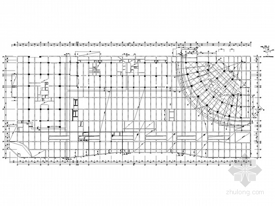 广东八十商场室内改造资料下载-商场楼板加固改造施工图
