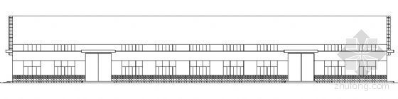 单层平房建筑格局图资料下载-某单层戊类厂房建筑方案图