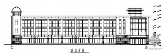 某框架结构办公楼设计资料下载-某框架结构办公楼建筑、结构全套设计图纸