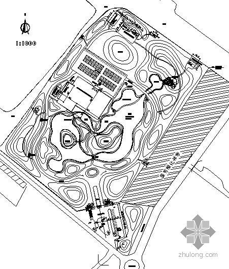 生态园设计平面图资料下载-江苏苏州某生态园景观设计施工图