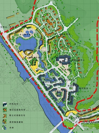坎昆度假区规划设计资料下载-[温州]度假区规划设计方案