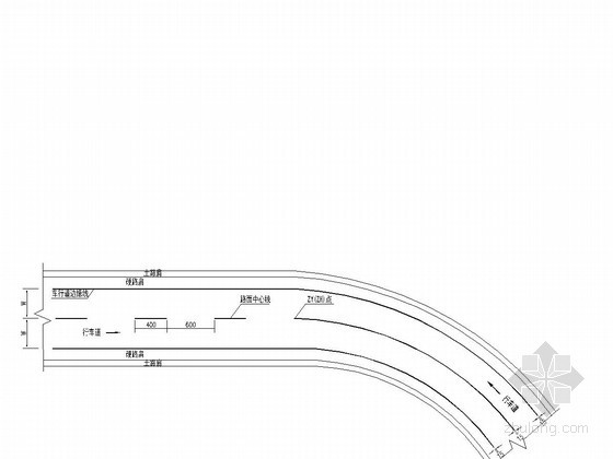 防滑标线图设计图资料下载-道路一般标线图示