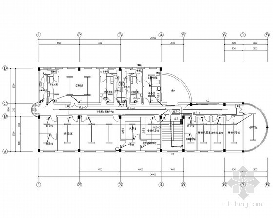 建筑电气工程质检资料下载-[江西]大型医药综合仓库及办公质检楼电气施工图纸